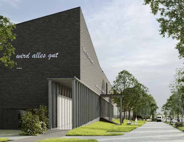 Entwurf für den Neubau des Museum Friedland